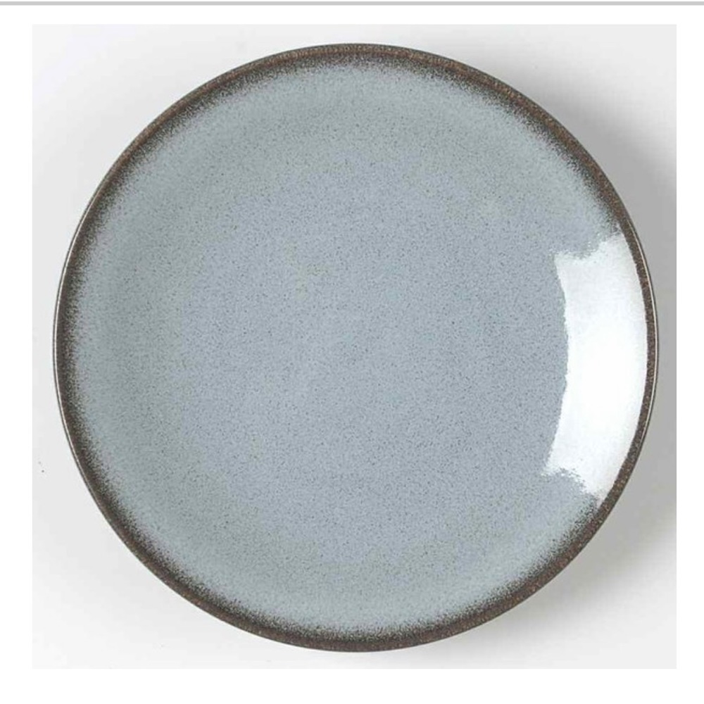 Jars Tourron Gris Ecorce Nuit Dinner Plate